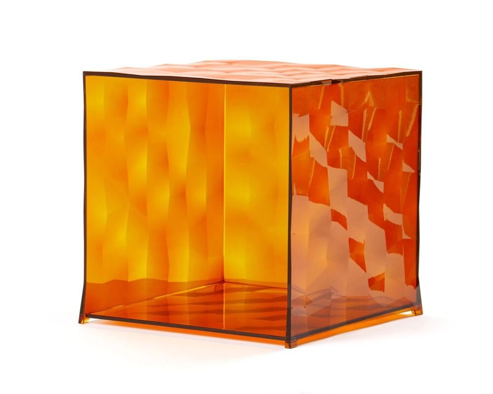 Optic Cube Table by Kartell Furniture Tables Optic Cube Table by Kartell Furniture Tables